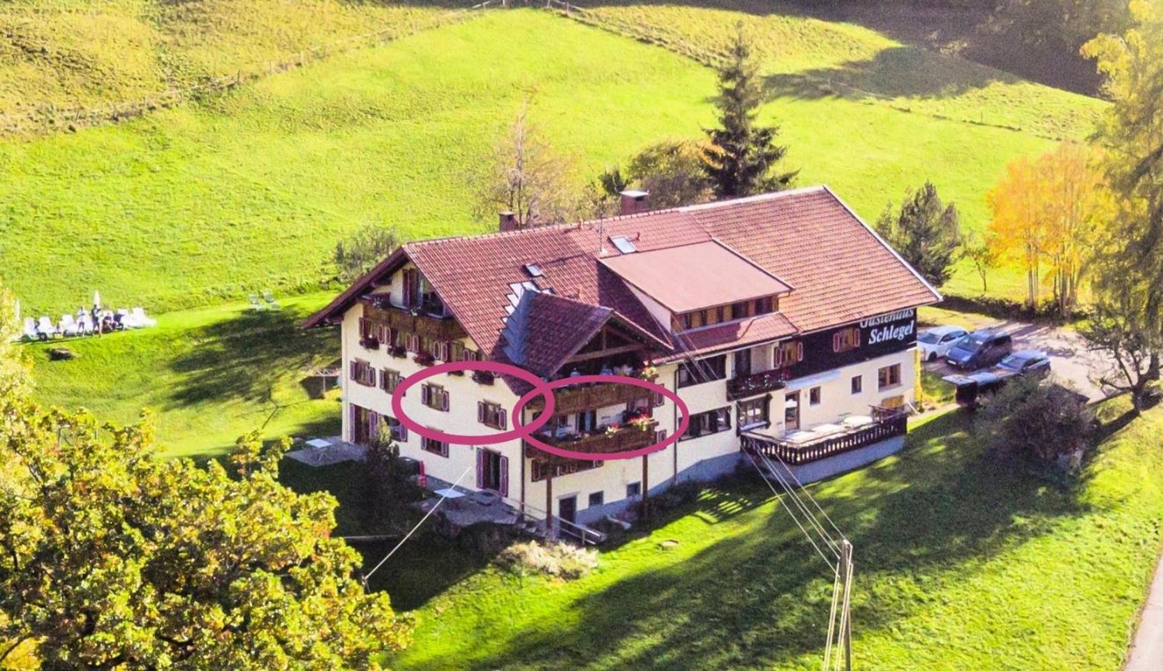 Gaestehaus Schlegel Gunzesried Exterior foto